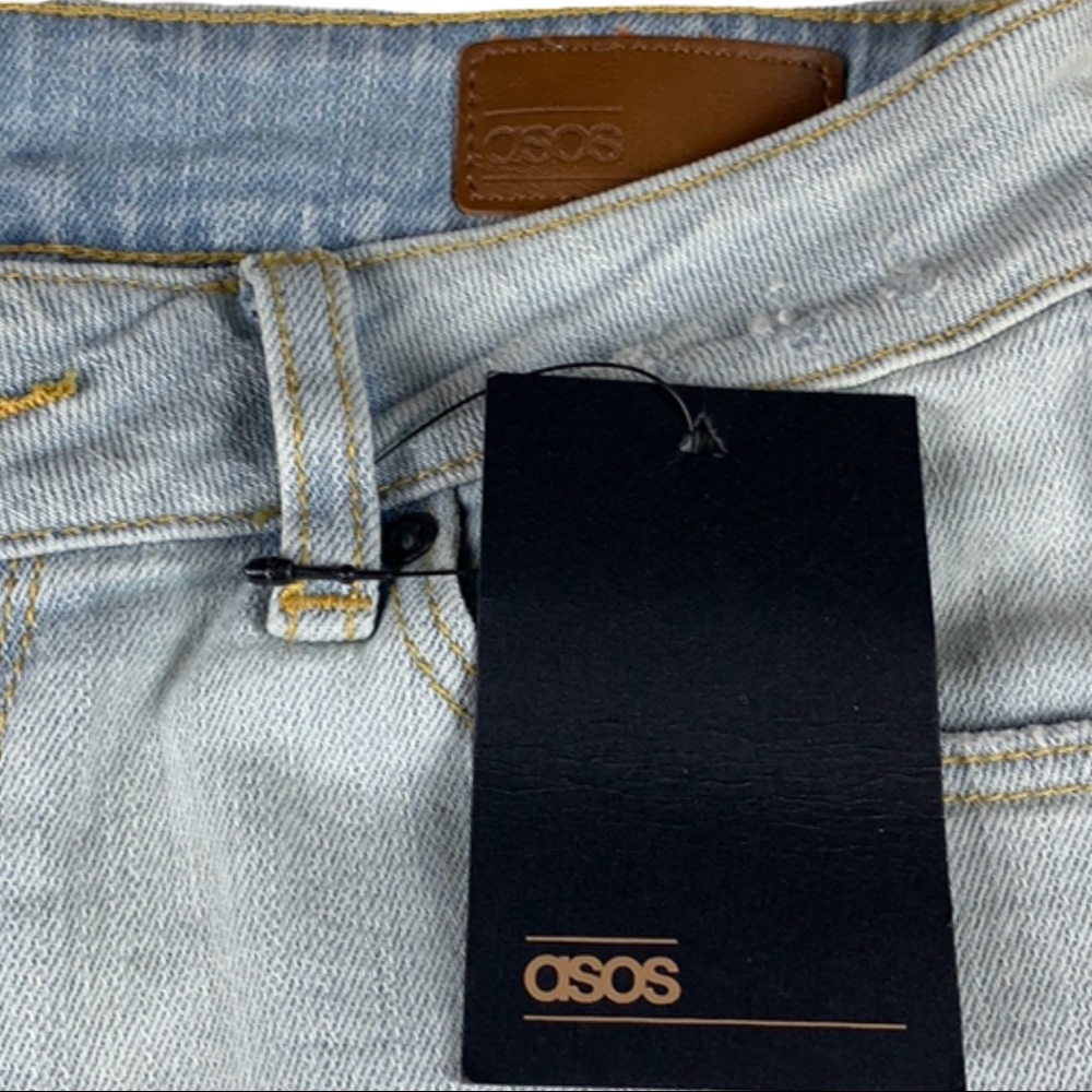 ASOS Destroyed Skinny Distressed Ripped Jeans - Picture 5 of 8